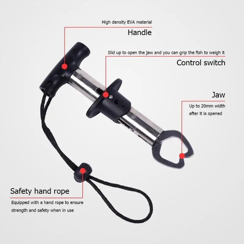 Управление Рыба зажим устройств нержавеющей стали приманки захват губы для
