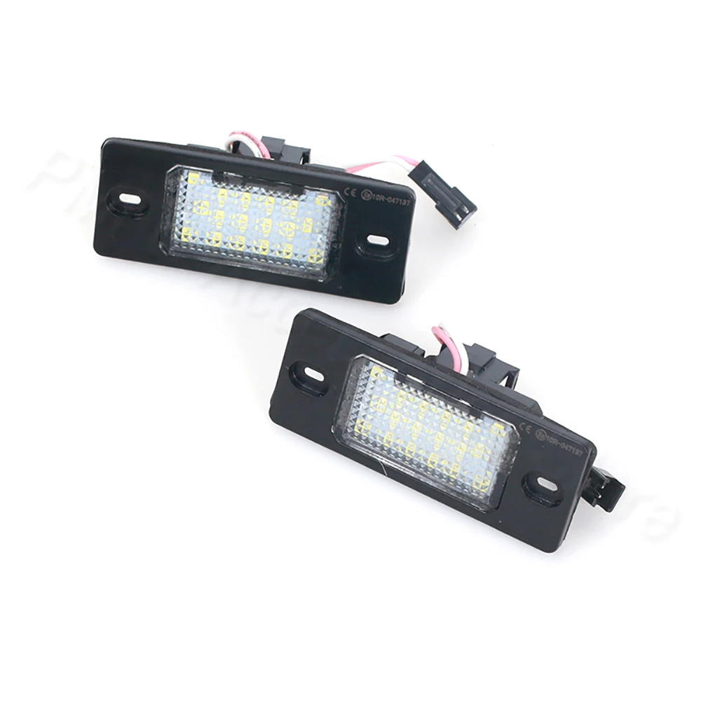 PMFC светодиодный номер Подсветка регистрационного номера 1 пара Canbus Error Free белый 12v