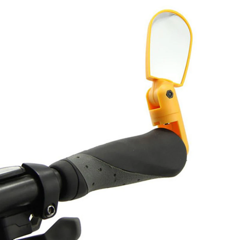 

360 Rotate Rear Back Simple Bicycle Accessories Mini Bike Mirrors Rotate Flexible MTB Bicycle Rearview Mirrors Handlebar End