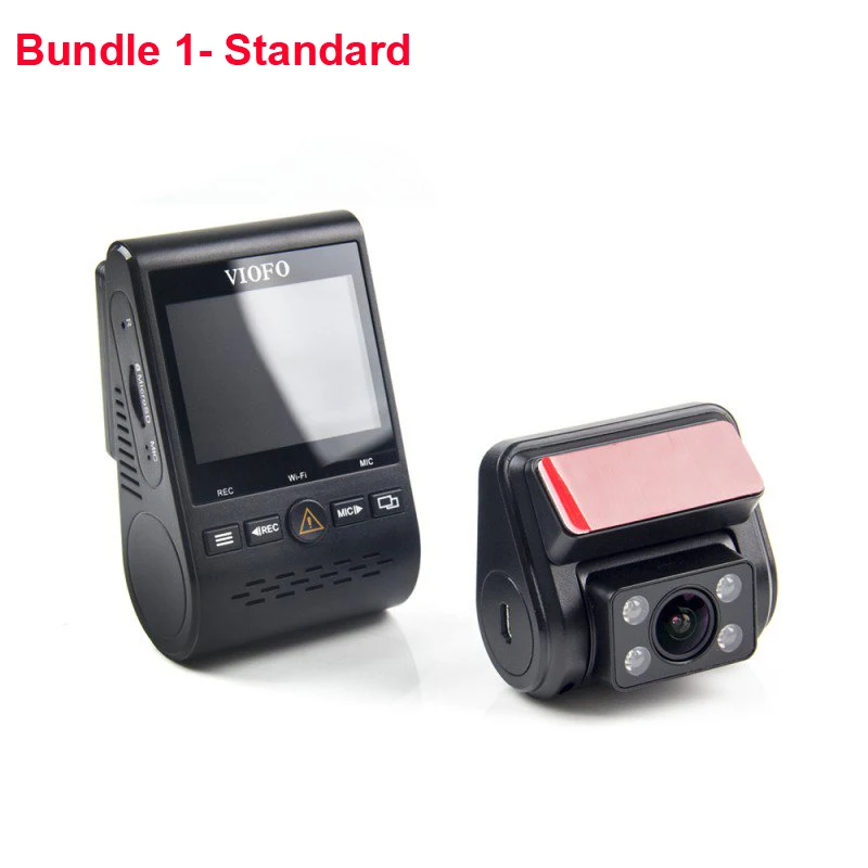 A129 Duo IR Standard Viofo A129 Duo IR Передняя и внутренняя два видеорегистратора Автомобильная камера 5 ГГц Wi-Fi Full HD 1080P буферный режим парковки для Uber Lyft такси - Название цвета: A129 Duo IR Standard