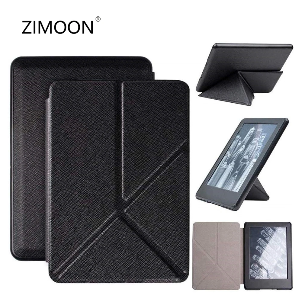 Чехол подставка для Kindle Paperwhite 4 из искусственной кожи умный чехол 10th PQ94WIF 2018