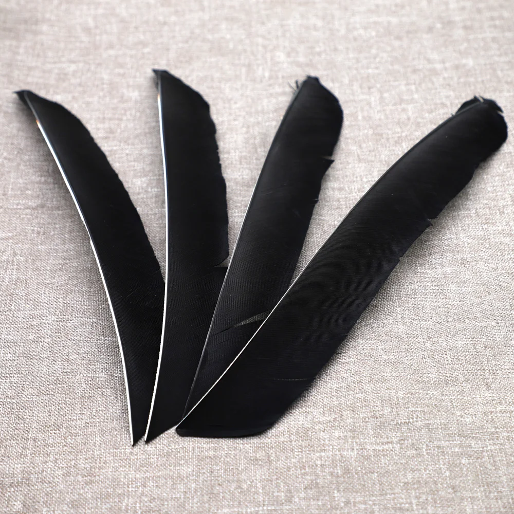 50 шт. полной длины Настоящее Турция перо для установки оперения на стрелки перьев