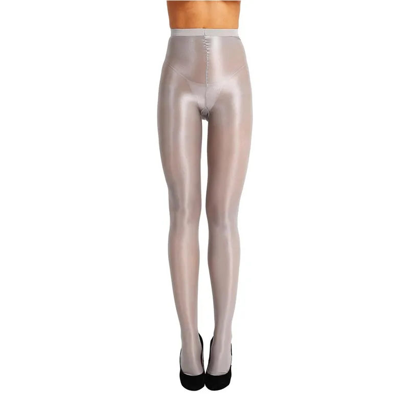 Women Tummy Control Ultra Shimmery Stretchy 70D Thickness Shiny Stockings Nightclub Rave Sexy Pantyhose Performance Dance Tights |
