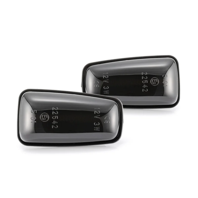 2 шт. спортивный дым Светодиодный Боковой габаритный фонарь сигнала светильник