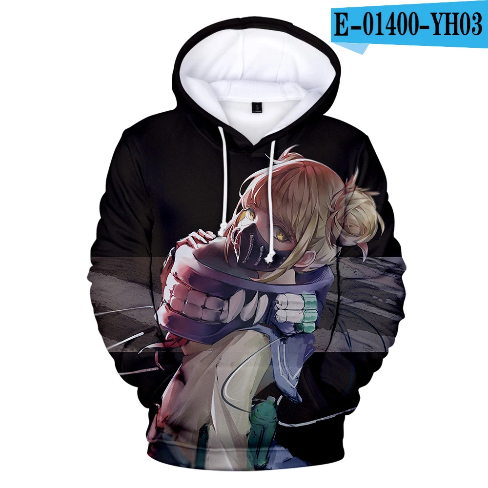 

Anime Midoriya Izuku Hoodie Men and Women Harajuku Sweatshirt Streetwear Casual Pullover Cartoon Top My Hero Academia