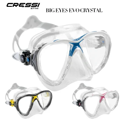 

Cressi BIG EYES EVOLUTION CRYSTAL Divng Mask