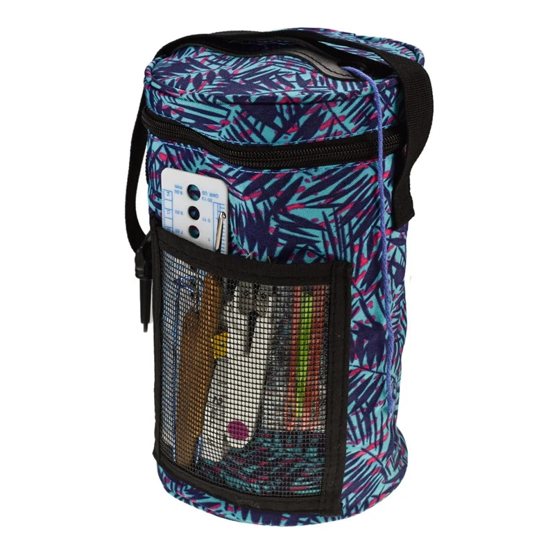 

Yarn Storage Bag, Woven Storage Bag, Protect Yarn, Prevent Tangled Knitting Accessories, with Adjustable Shoulder Strap