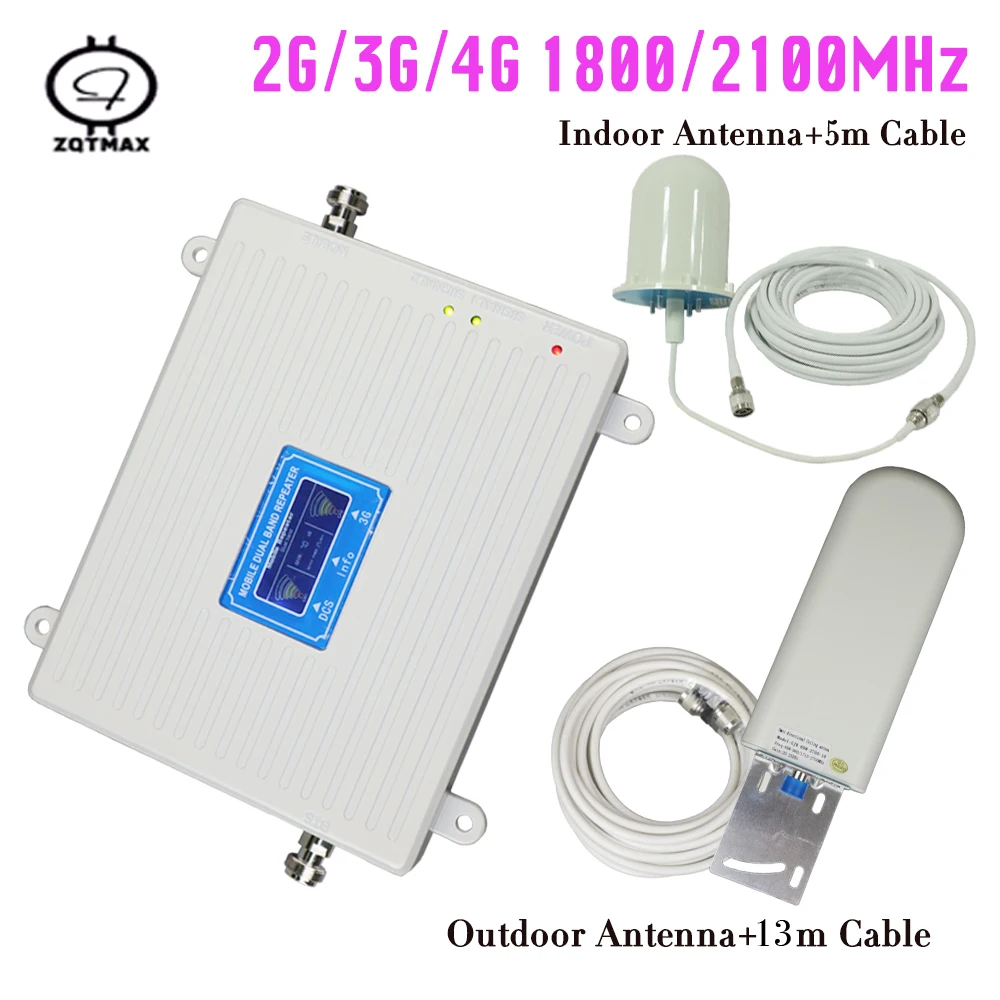 Лучшее качество двухдиапазонный 1800 / 2100 2G 3G 4G смартфон Ретранслятор Мобильный