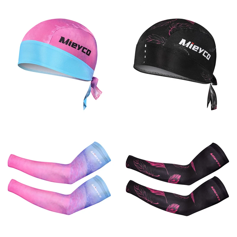 

Bike Accessories Cycling Arm Sleeve Sun Protection Arm Warmer Running Basketball Bicicleta MTB Headbands Cap Bandana Ciclismo