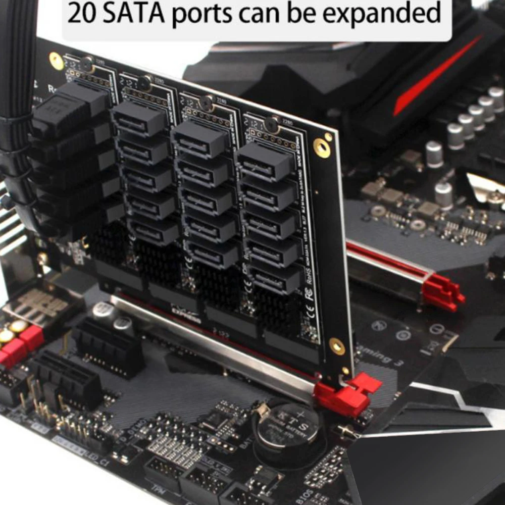 1 шт./2 шт./4 шт. набор микросхем M Key JMB585 для NVME конвертер с кабелем SATAIII M.2 (PCIe 3 0) на 5