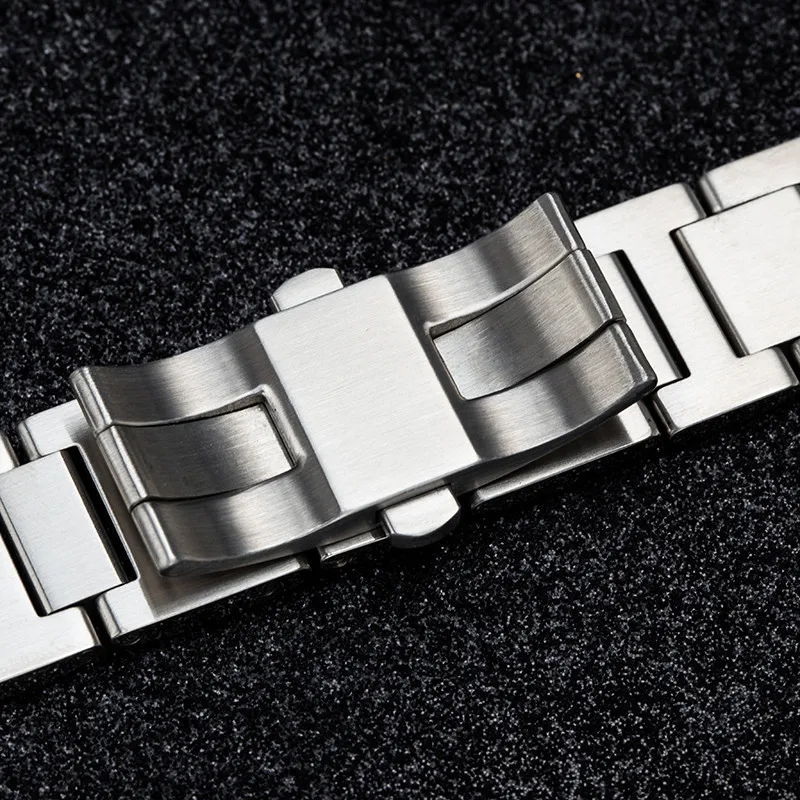 Otmeng для Cartier Ballon Bleu ремешок часов из нержавеющей стали подходит Мужской Женский