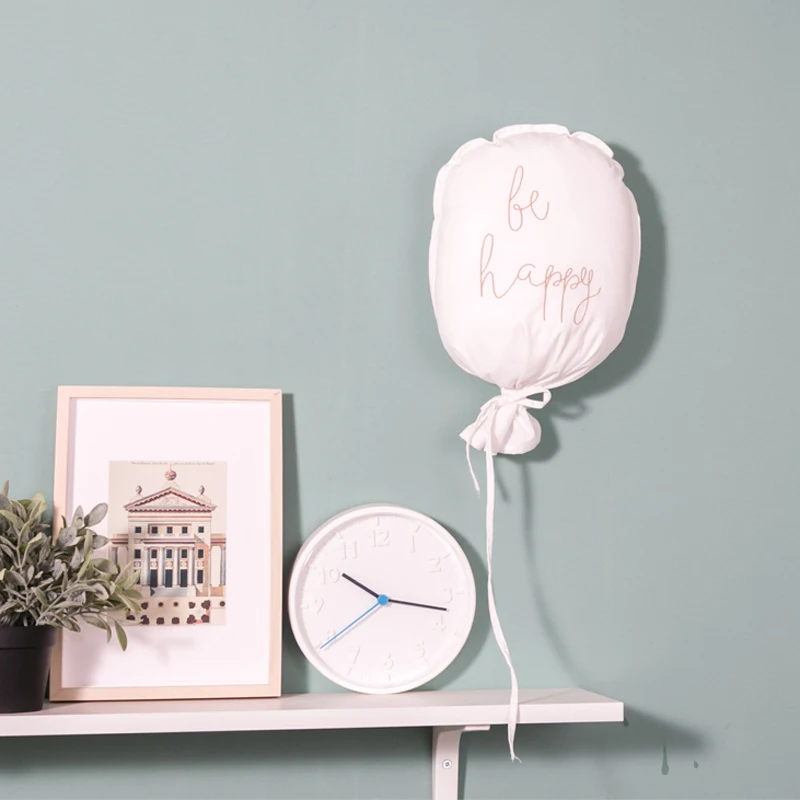 

Cute Balloon Wall Hanging Ornaments Cotton Kids Room Decor Nordic Style Hanging Decorations Baby Bedroom Decoration Home Decor