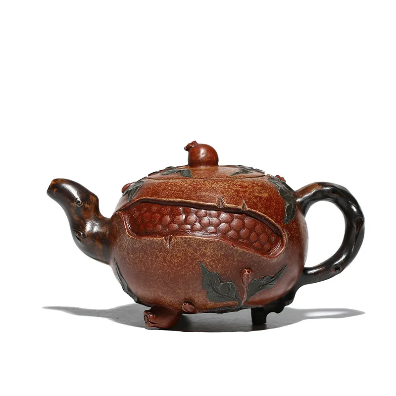 

Duozi Duofu purple clay pot raw ore downhill mud Yixing teapot Chen Laidi large tea set goods