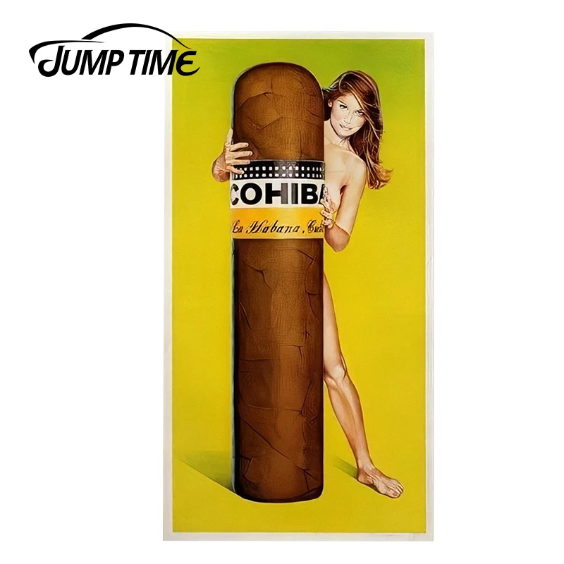 Автомобильная наклейка JumpTime 13 см x 6 8 соблазнительная девушка-пинап лучшая сигара