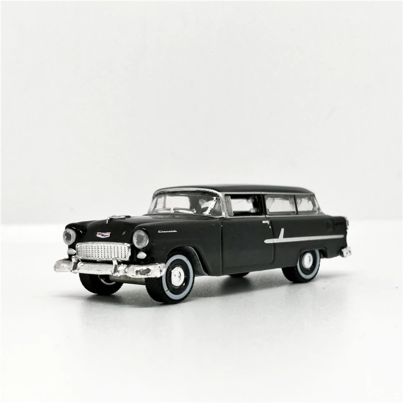 Зеленый светильник 1:64 1955 Chevro let Two Ten для автомобиля с кузовом универсал бутик