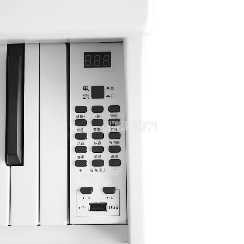 61-клавишная детская электронная клавиатура электрическое Деревянное пианино