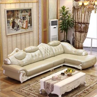 living room modern leather sofa european sectional sofa o1072