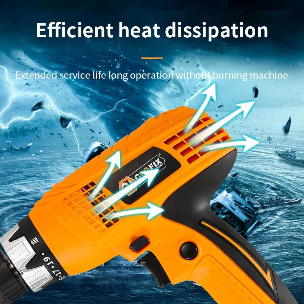 

COOFIX 350W Electric Drill 10mm 220V-240V/50HZ Electric Adjustable Screwdriver