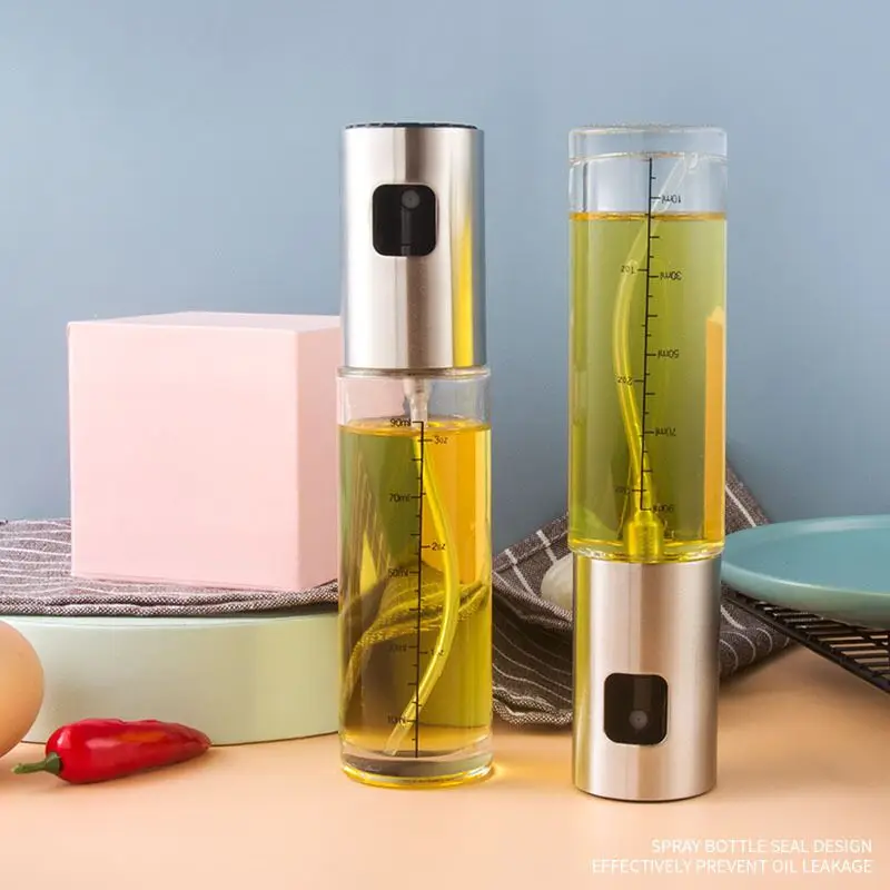 Бутылка для масла из нержавеющей стали распылитель диспенсер кухонный