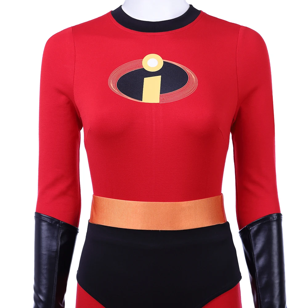 Дамский костюм на Хэллоуин Elastigirl Хелен Парр Делюкс комбинезон мистер