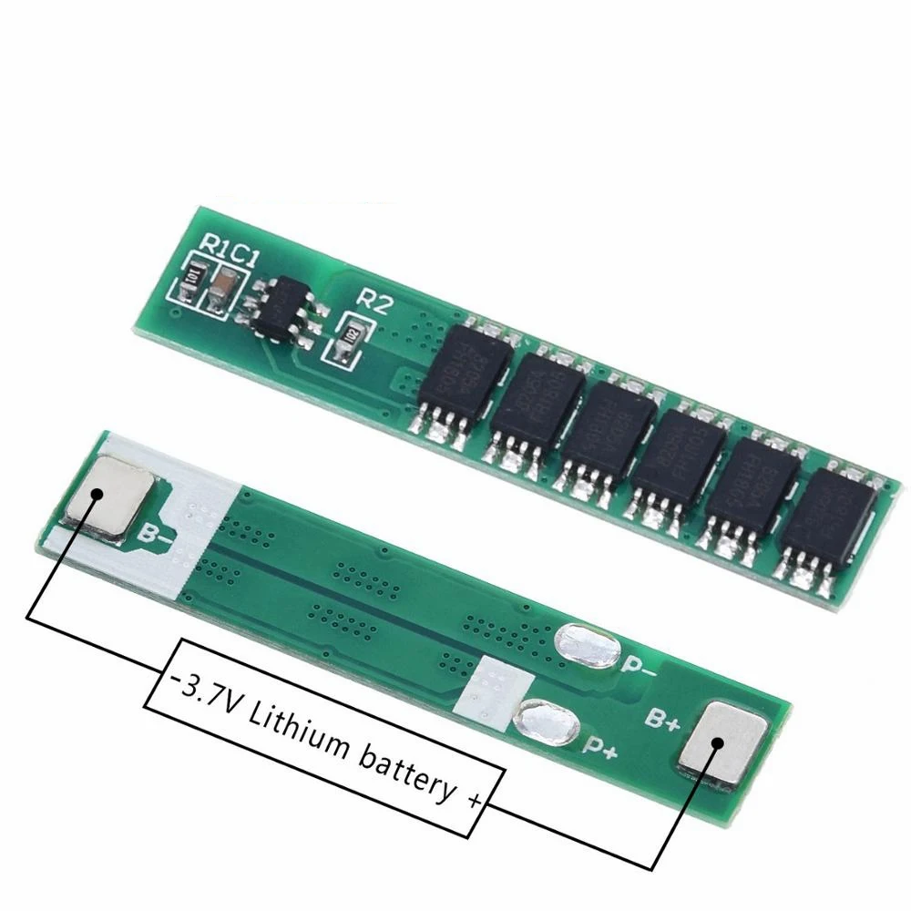 Защитная плата Aokin 1S 15A 3 7 V Li Ion 6MOS BMS PCM для литиевой батареи 18650 Lion|Интегральные