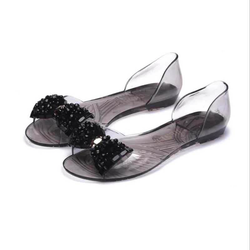 753 г. летние прозрачные женские сандалии Новое поступление 2017 удобная женская