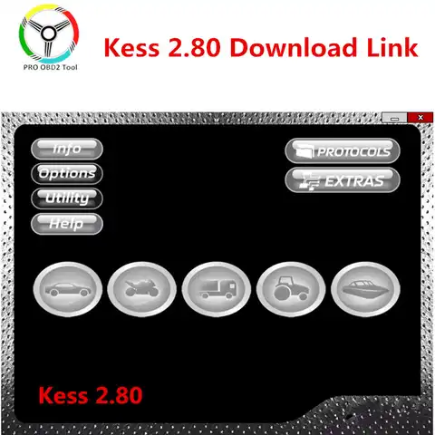 Программатор KESS Ksuite 2,80 K-tag 2,25 для автомобилей и грузовиков Kess V5.017, онлайн-версия KESS 2,80