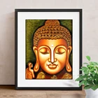 Алмазная живопись, религиозная вышивка крестиком, картина Стразы, алмазная вышивка Будды, ручная работа, подарок