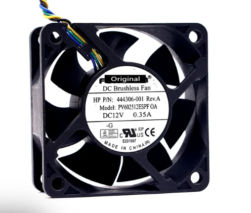 Оригинальный 100% рабочий серверный охлаждающий вентилятор для Foxconn PV602512ESPF 0A DC 12 В 0
