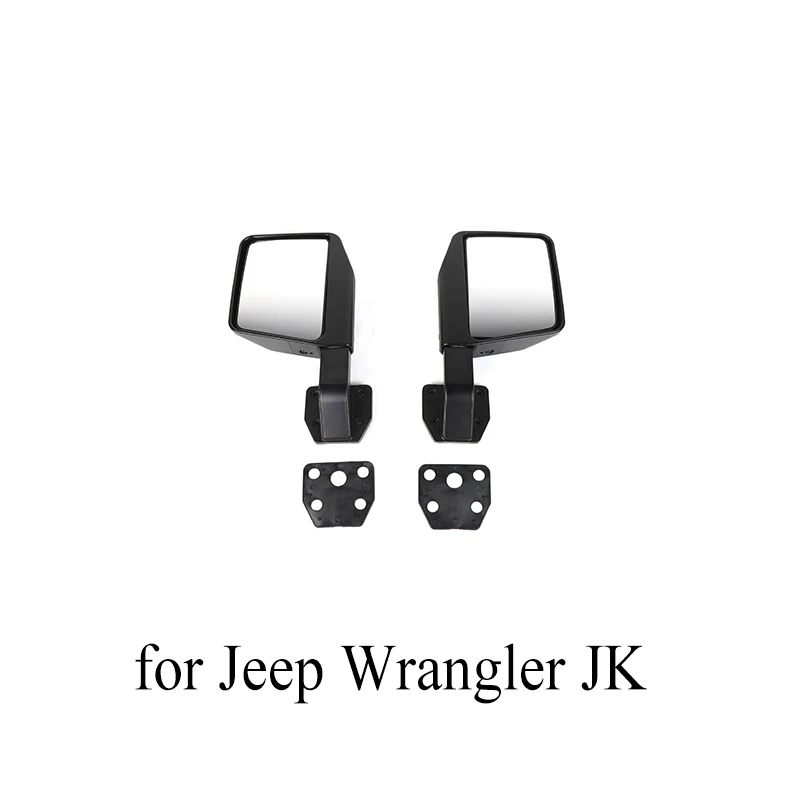 C for JK MOPAI зеркальная Крышка для Jeep Wrangler 1987+ Автомобильное зеркало заднего вида Регулировка слепого пятна для Jeep Wrangler YJ TJ JK JL 2007 - Цвет: C for JK