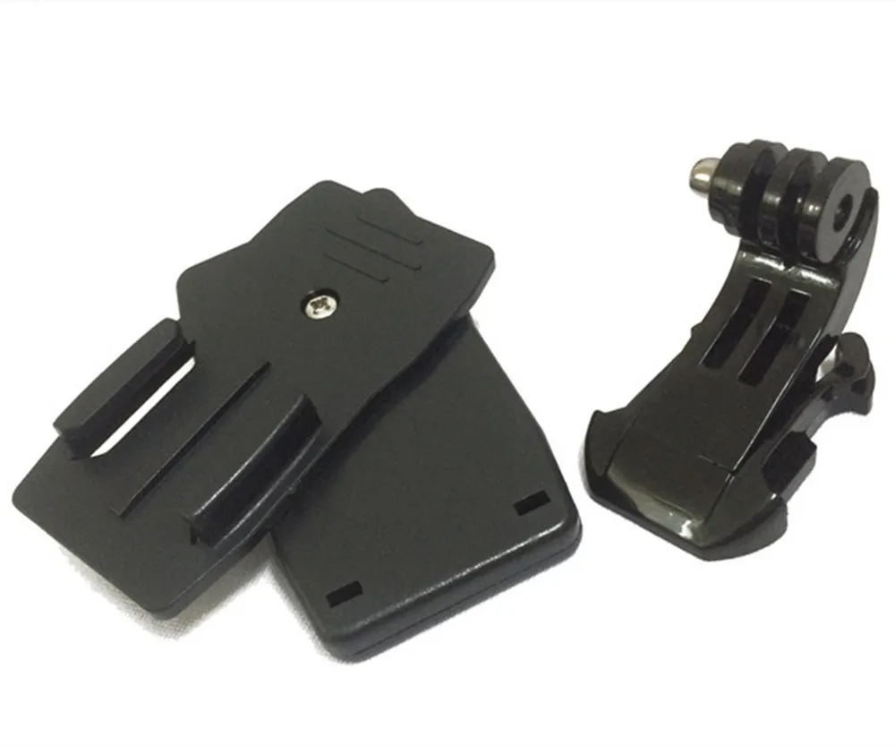 360 Degree Rotation Clip Backpack Hat Clamp + J-hook Buckle Base for Gopro Hero 8/7/6/5/4/3/3+ SJCAM Xiaomi Yi | Электроника