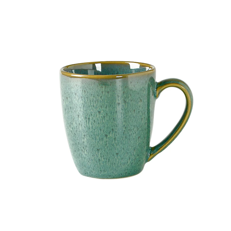 

Набор винтажных кофейных чашек, керамические чайные чашки с сеткой, чашка для завтрака, кружка для кофе, чая, молока с подносом, веселые пода...