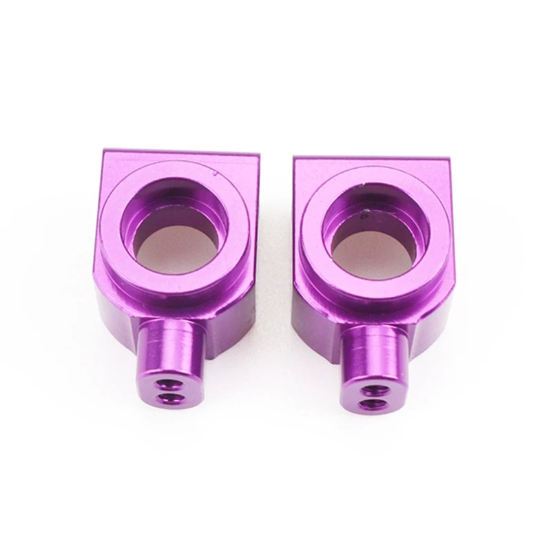 

2Pcs Aluminum Alloy Rear Wheel Axle Carrier Rear Axle Seat for Wltoys 104001 1/10 RC Car Upgrade Parts