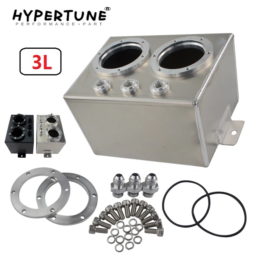 Двойной алюминиевый топливный резервуар Hypertune - 3L с перенапряжением