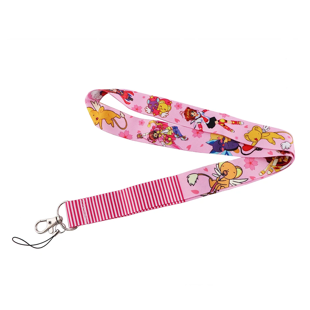 

YA236 Anime Lanyard For Keys Mobile Phone Hang Rope Keycord USB ID Card Badge Holder Keychain DIY Lanyards