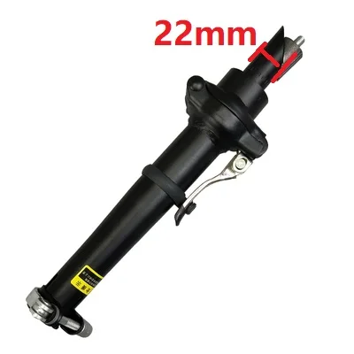 2.2cm Iron Складной велосипед 22 мм/25 мм 25,4 мм 20 дюймов Электрический складной велосипед Двусторонняя Регулировка двойной секционный стержень часть - Цвет: 2.2cm Iron