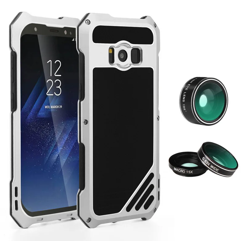 Роскошный бронированный металлический сверхпрочный защитный чехол для Samsung Glaxy S5