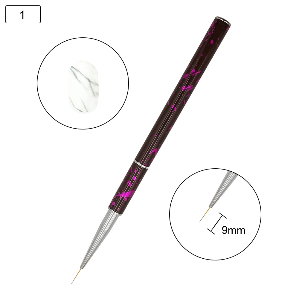 

Phototherapy Pen Pull Pen Prystal Pen Nail Brush Set or home Nail Pen 5pcs