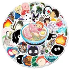 Водонепроницаемые наклейки с героями мультфильмов аниме, Унесенные призраками, Тоторо, для чемодана, гитары, ноутбука, телефона, скейтборда, 1050 шт., детские игрушечные этикетки