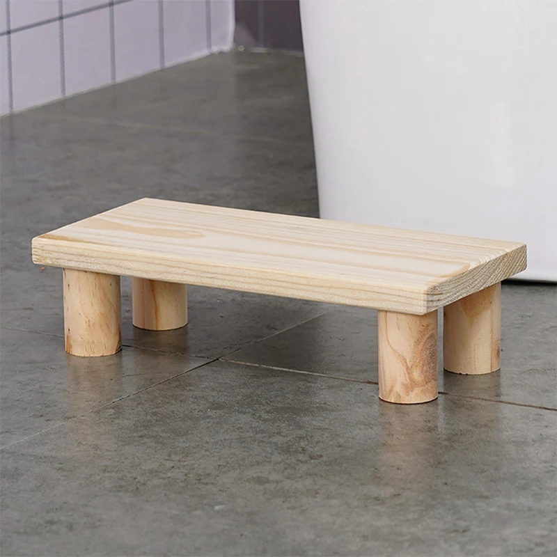 Bedside Ladder Retro Bedroom Rectangle Indoor Outdoor Home Furniture Living Room Wooden Step Stool Mini |