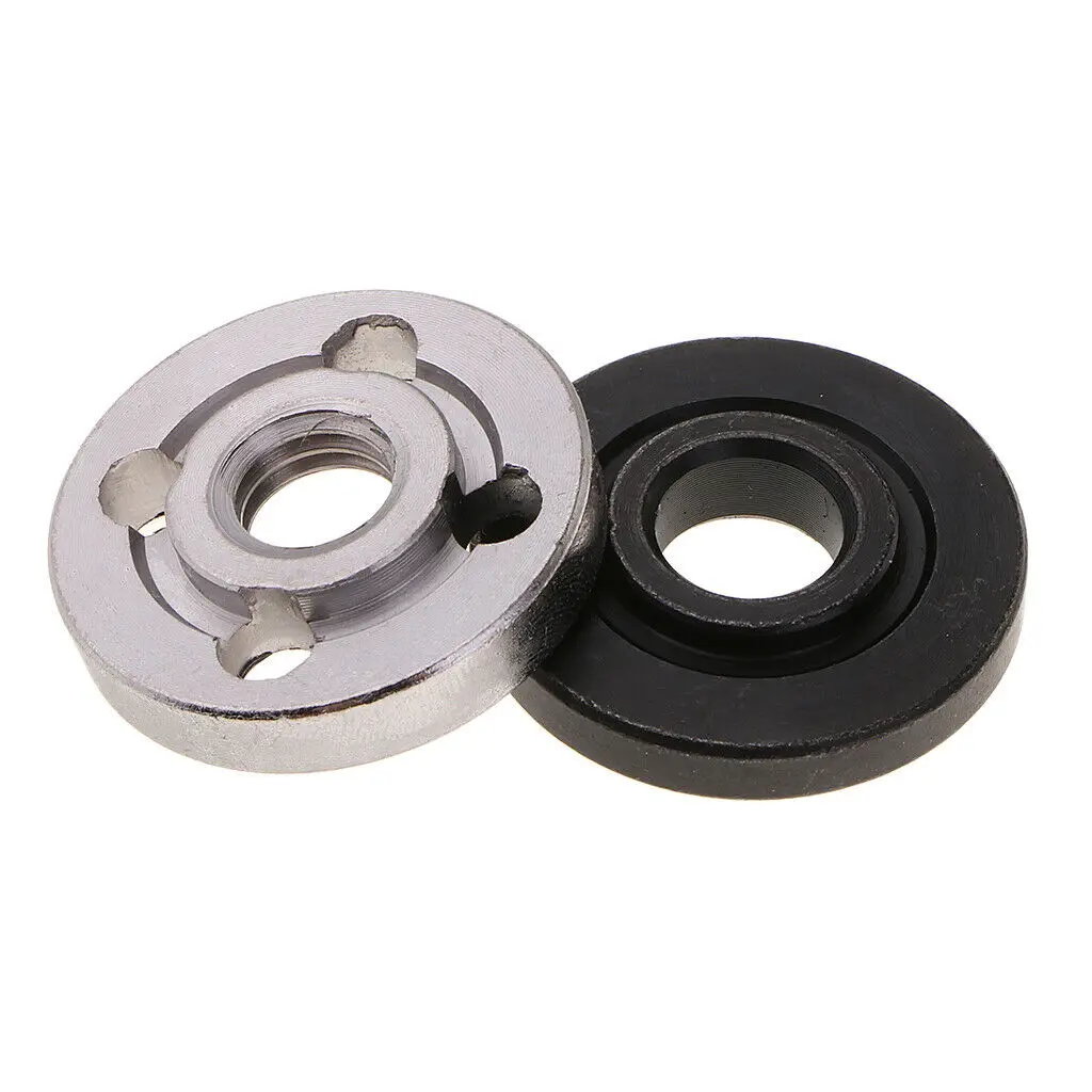 

Lock Flange Nuts Toothless Supplies Accessories 6pcs Angle grinder Inner Outer Workshop