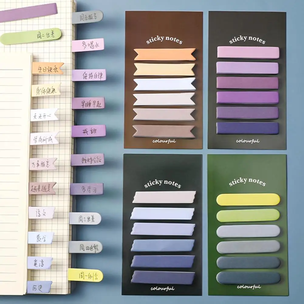 

120 Sheets Gradient Color N Times Sticky Note Stationery Post Do List School Paperlaria Sticker Bookmark To J7N4