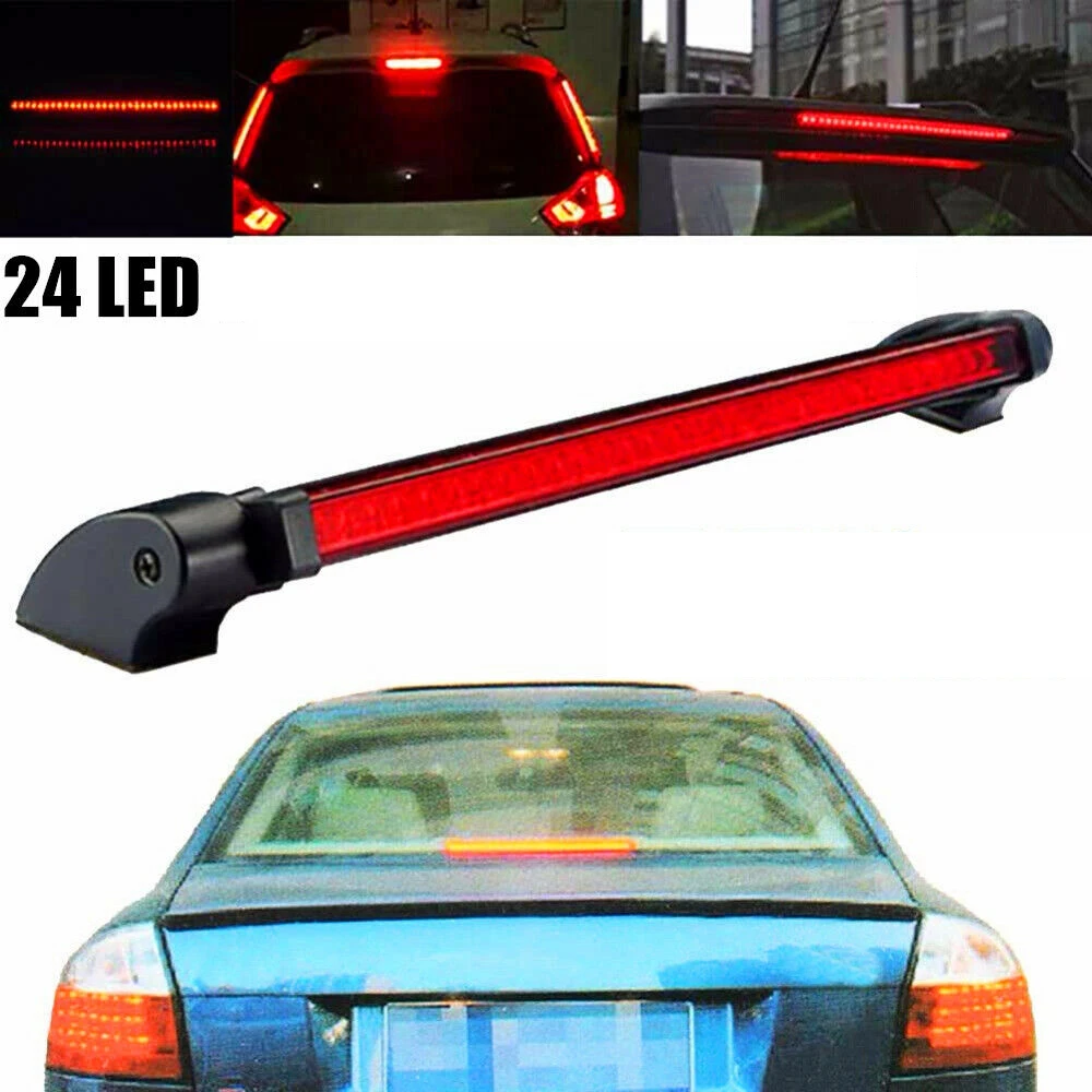 

Signal Brake Light Smoke Stop Tail 24LED Universal Bright For car Offroad