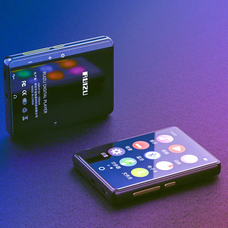 Металлический MP4 плеер Bluetooth 5 0 большой сенсорный экран 2 8 дюйма встроенный