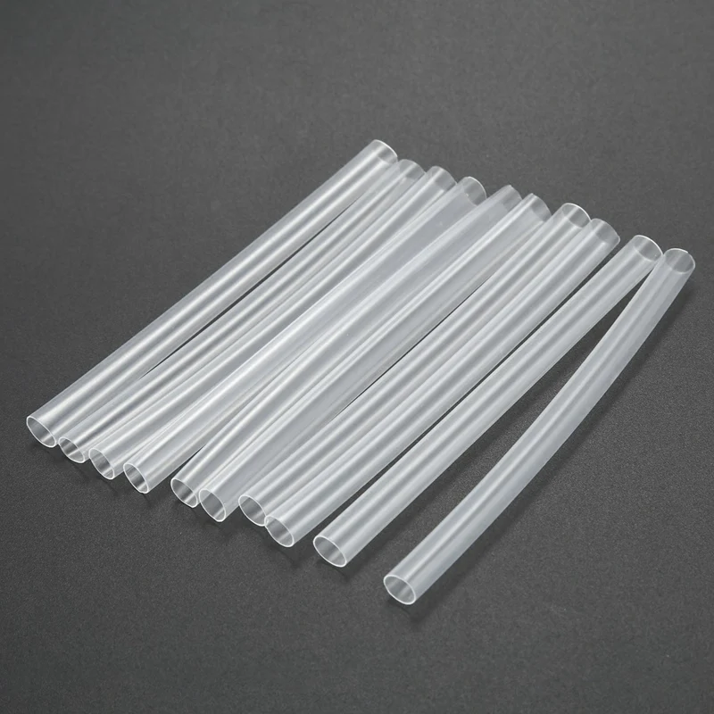 100 шт. термоусадочная трубка корпус Цвет: прозрачный|Кабельные рукава| |