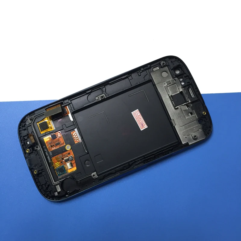 Для samsung s3 i9300 ЖК-дисплей рамка дисплей для монитор панель модуль в сборе |