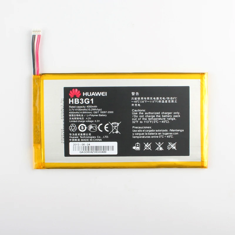 HB3G1 4000 мА/ч, MediaPad Батарея для huawei S7-303 S7-931 T1-701u S7-301w MediaPad Honor 7 Lite S7-301U S7-302
