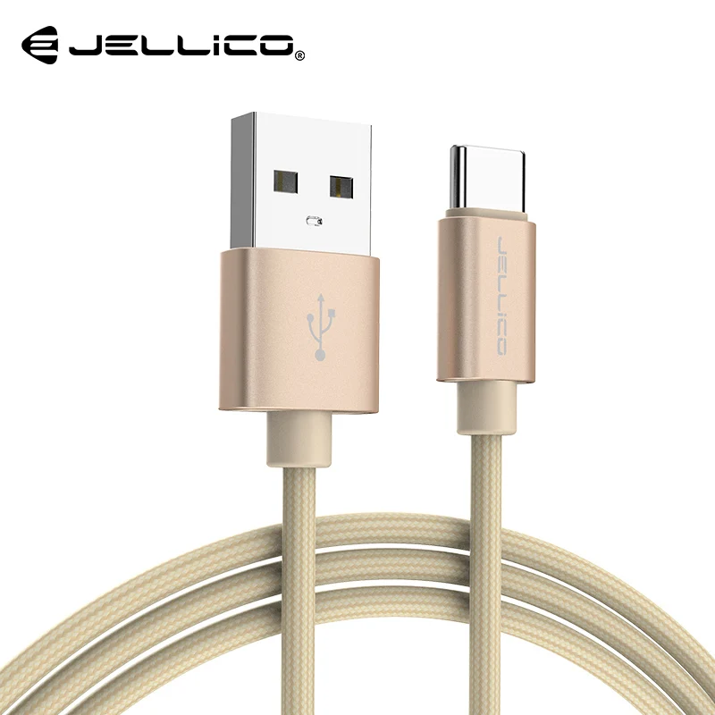 01 Jellico usb type C кабель USB C кабель передачи данных для быстрой зарядки для samsung Galaxy S9 S8 Plus мобильный телефон зарядное устройство кабель для Xiaomi Mi 8 - Цвет: 01