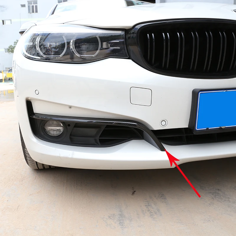 2 шт. передние противотуманные фары из углеродного волокна для BMW 3 Series GT Gran Tour F34 2013