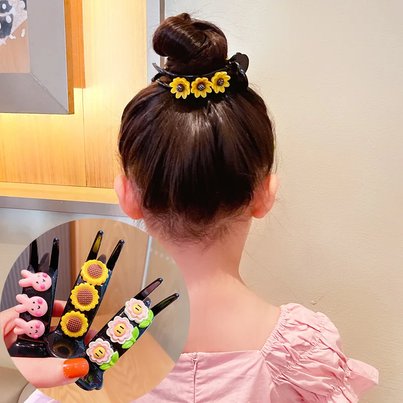 

Balls first catch 2021 new buds head fixed pin children baby girl lady ornaments headdress hairpinhigood